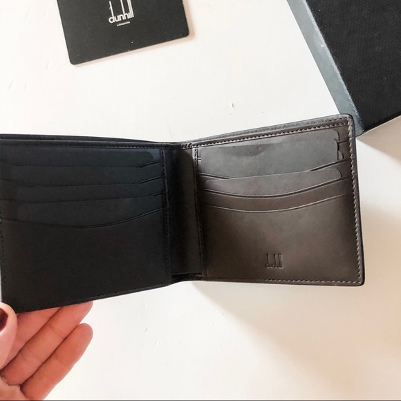 Dunhill Accessories Dunhill Carbon Fiber Bifold Wallet Nwt Poshmark